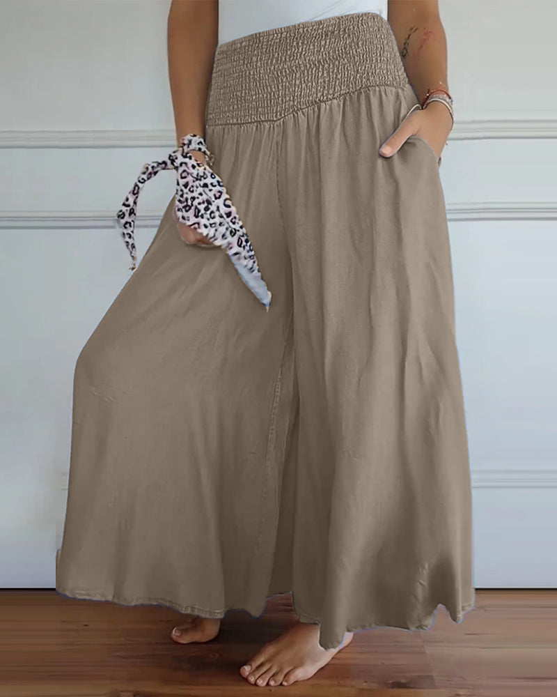 Reina - Comfy Wide-Leg Trousers