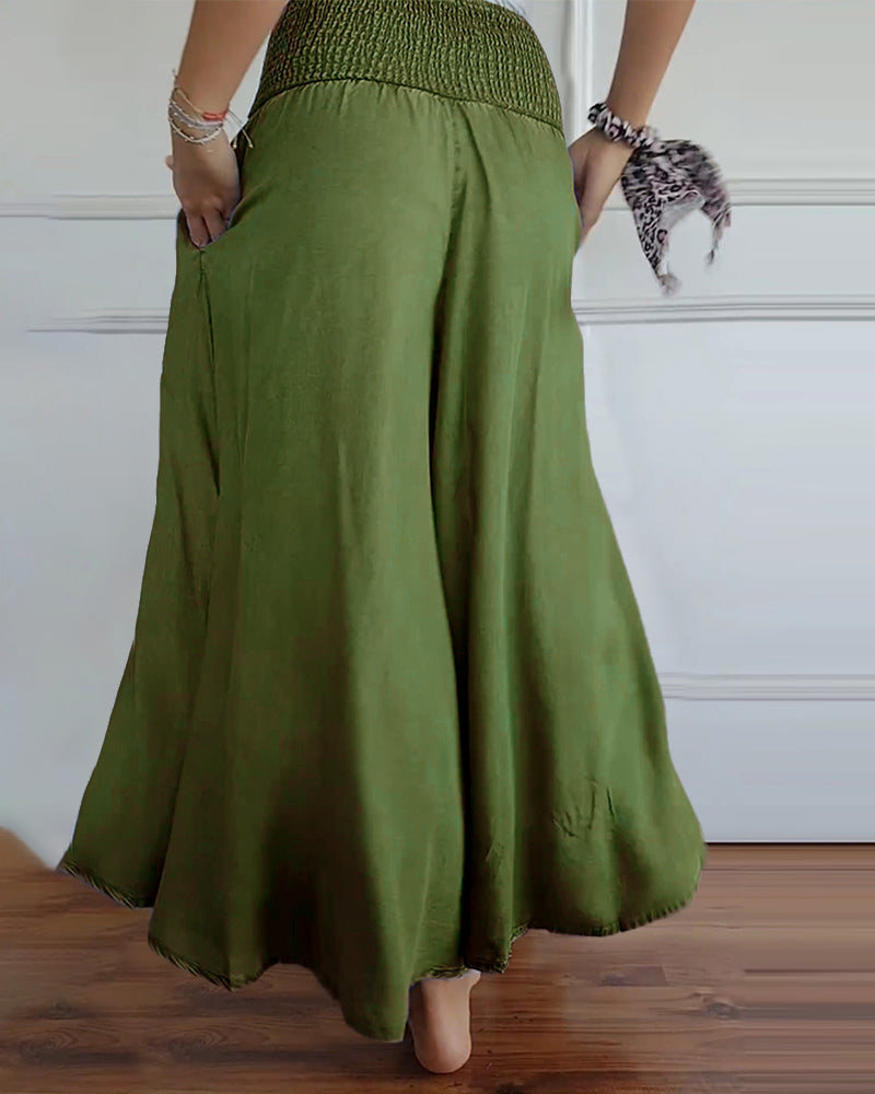 Reina - Comfy Wide-Leg Trousers
