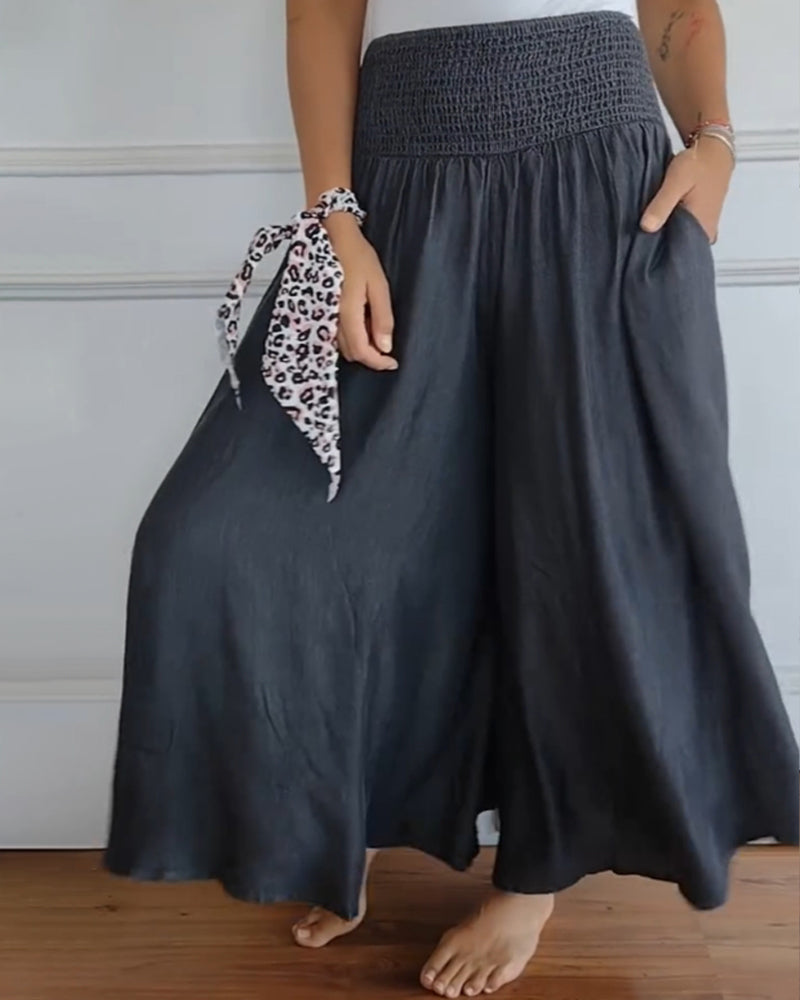 Reina - Comfy Wide-Leg Trousers